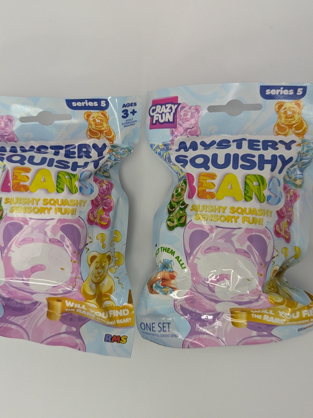 Crazy Fun Mystery Squishy Bears - Sensory Toys (Series 5)